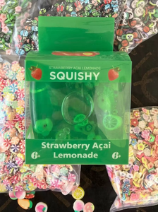 Meilleures ventes Schylling Squishy Fast Food Drink Cubes Nice Cube Sensory Stress Square Squeeze Maltose Squishy Marble Cube - Product Image 4