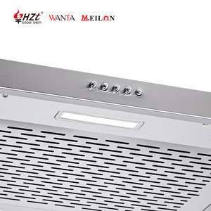 <span class=keywords><strong>Hotte</strong></span> de cuisine ultra-mince 600 mm en acier inoxydable avec filtre en aluminium, aspiration supérieure pour usage domestique - Product Image 4