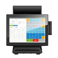 Micropos Pantalla táctil de 15 pulgadas Todo en uno Dispositivo Windows Pos Caja registradora Pos