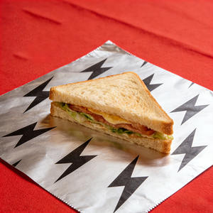 셀룰러 알루미늄 호일 샌드위치 포장지 - 부드러운 촉감의 논스틱 식품 포장지 (레스토랑용) - 버거 포장지 - Product Image 4