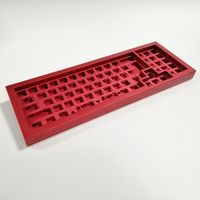 Clavier métallique de haute précision usiné CNC et usinage par électroérosion à fil, poids en laiton, finition de surface personnalisée en aluminium/acier inoxydable (haut et bas)