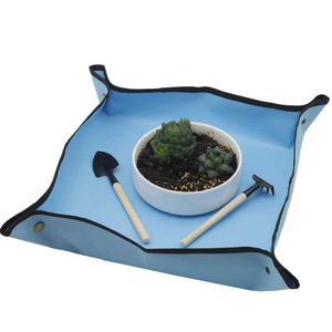 Tapis de jardin en PE, tapis spécial pour le repotage des plantes, tapis imperméable pour plantes en pot, tapis de travail pour le changement de terreau de jardin - Product Image 2