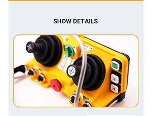 F24-60 Thủy Lực Phím Điều Khiển Không Dây Điều Khiển Từ Xa Cho Cầu Cẩu Không Thấm Nước Vật Liệu Nhựa Không Dây Điều Khiển Từ Xa Đài Phát Thanh - Product Image 5
