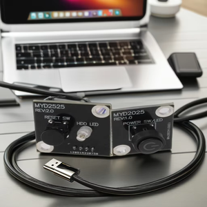 สายเคเบิลแผงสวิตช์รีเซ็ตและพลังงานคอมพิวเตอร์12V - Product Image 3