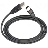 Fábrica IEEE 1394 Firewire 6P macho a USB 2,0 A Adaptador macho Convertidor 400 Cable de enlace Cable de transmisión de datos de video y audio