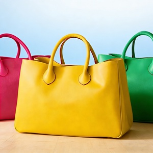 Bolso con forro suave, asas <span class=keywords><strong>de</strong></span> cuero, diseño con compartimentos, bolso <span class=keywords><strong>de</strong></span> gran capacidad para uso diario y ocasiones formales - Product Image 1