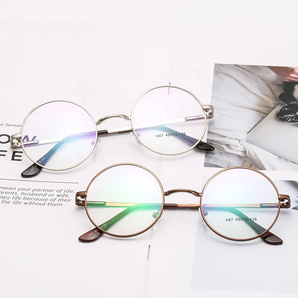 New model eyewear vintage optical frame glasses unique eye glass spectacle frame