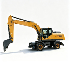Excavadora de ruedas de 21 toneladas con alta potencia de excavación para paisajismo y dragado - Product Image 5