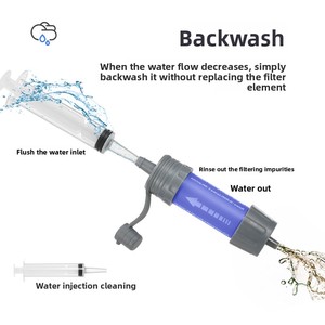 Filtro de Agua Portátil para Supervivencia, Camping y Senderismo, Purifica el Agua en Cualquier Lugar, Ideal para Desastres - Product Image 3