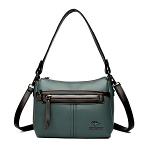 New High Quality Women Messenger Bags for Women Pu Leather Handbags Crossbody Bags Ladies Designer Shoulder Bags <b>Tote</b> Top-handle - Product Image 5