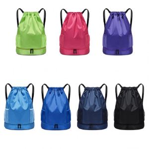 Benutzer definiertes Logo Casual <span class=keywords><strong>String</strong></span> Rucksack Sporttasche Neues <span class=keywords><strong>Design</strong></span> Luxus Sport Kordel zug Rucksack mit schwimmender Strand tasche - Product Image 6