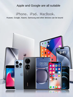 Mini-traceurs intelligents compatibles avec Apple Find My et Android Find Hub pour retrouver clés, bagages, sacs à dos, animaux de compagnie et enfants
