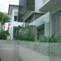 Garde-corps de sécurité pour bord de toit Protection contre les chutes Garde-corps de sécurité Rail de toit Usine Vente en gros Plexiglas pour garde-corps de balcon