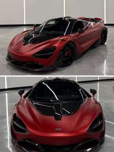 <span class=keywords><strong>Vinilo</strong></span> Metálico que Cambia de Color, Color Plata 3m O PPF, Rollo de PPF Morado Medianoche Mate, PPF con Tinte Azul Claro, Película PPF Mate - Product Image 2