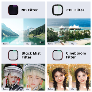 Kit de filtres magnétiques pour appareil <span class=keywords><strong>photo</strong></span> de téléphone : UV, CPL, ND, VND, Black Mist pour iPhone 16/17/18 Pro Max – Idéal pour portraits, paysages et vlogs - Product Image 4