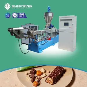 SunPring core filling extruder filling snacks making machine chocolate core filled snack food machines