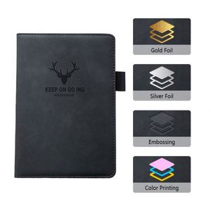 Manufacturer Custom PU Leather Thickened <b>Diary</b> A5 <b>Notebook</b> High Quality Business Office Planners and Journals <b>Notebook</b> With Logo - Product Image 3