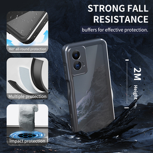 เคสกันน้ำแบบแข็งแรงทนทาน ป้องกันฝุ่น กันกระแทก สำหรับ <span class=keywords><strong>Motorola</strong></span> <span class=keywords><strong>Moto</strong></span> G 5G 2024 - Product Image 4