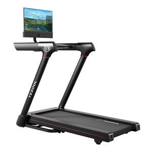 Thể thao chuyên nghiệp tập thể dục Máy chạy bộ sử dụng nhà có thể gập lại hướng dẫn sử dụng nghiêng điện chạy máy với màn hình LED 1.0HP động cơ - Product Image 2