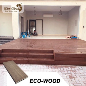 Mexytech Mũ <span class=keywords><strong>Coextrusion</strong></span> Decking Rỗng 140*22Mm Ngoài Trời <span class=keywords><strong>Composite</strong></span> Sàn - Product Image 3
