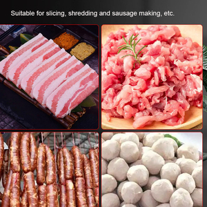 Многофункциональный измельчитель свежего мяса, автоматическая машина для обработки мяса колбасы, машина для резки мяса бекона - Product Image 4