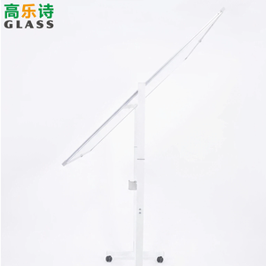 Pizarra Metálica Plegable con Marco Delgado, Giratoria 360°, Magnética, con Soporte para Rotulador de Borrado en Seco, para Oficina, Certificación FSC - Product Image 6