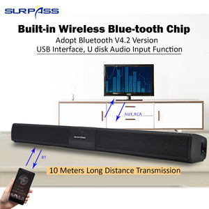 S28B Promotion Exceptionnelle : <span class=keywords><strong>Barre</strong></span> <span class=keywords><strong>de</strong></span> <span class=keywords><strong>Son</strong></span> Bluetooth Pleine Fréquence 4.0 pour <span class=keywords><strong>TV</strong></span>, Système Audio Surround Sans Fil pour Home Cinéma - Product Image 2