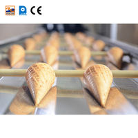 Ligne de Production de crème glacée, équipement électrique industriel, pour faire des cônes et des biscuits, loisirs créatifs