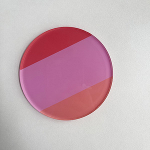 Usine <span class=keywords><strong>de</strong></span> haute qualité impression <span class=keywords><strong>de</strong></span> logo personnalisé pas cher créatif coloré luxe acrylique rond couleur sous-<span class=keywords><strong>verre</strong></span> <span class=keywords><strong>plexiglas</strong></span> sous-<span class=keywords><strong>verre</strong></span> - Product Image 6