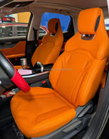 Funda de Asiento Personalizada YLC con Accesorios de Cuero para Automóvil, Protector de Automóvil Impermeable, Juego Completo 2014-2025 para Toyota RAV4 Corolla Camry