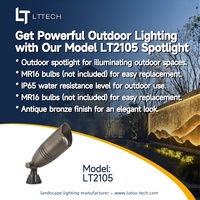 Prix usine Antique Bronze Laiton Étanche Paysage Éclairage Extérieur Basse Tension Rue Jardin Led Up Down Spot Lights
