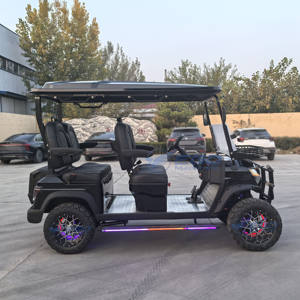 Carrito de Golf <span class=keywords><strong>El</strong></span>éctrico Modelo 2025 de 4 Plazas con Batería de Litio para Campos de Golf y Vecindarios - Product Image 4