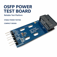 Carte de test d'alimentation OSFP I2C MSA pour module émetteur-récepteur optique 800G et vérification du test de mise sous tension de l'unité optique