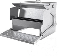 Mangeoire automatique en métal pour volaille ferme poulailler mangeoire pour animaux équipement agricole