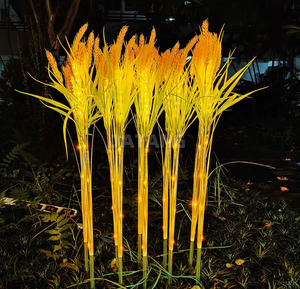 Commercial IP65 Waterproof LED Wheat Lights for Indoor Outdoor Garden Landscape Stake <b>Lighting</b> Festival Park Wedding <b>Decoration</b> - Product Image 2