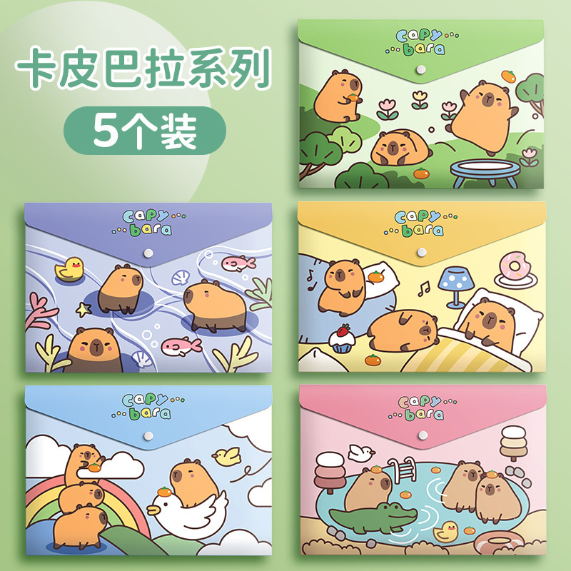 Bolsa para documentos - Serie Capibara