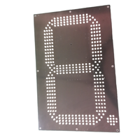 Contrôleur de carte de module d'affichage à LED de segment de la carte PCB 7 de 24 pouces pour l'écran de signe de prix de la station service LED