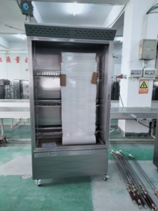 Horno Rostizador <span class=keywords><strong>de</strong></span> <span class=keywords><strong>Pollo</strong></span> CHUANGYU para 40-45 Pollos Enteros, Comercial, <span class=keywords><strong>de</strong></span> 8 Asadores, para Uso en Exteriores y Doméstico, con Función Automática - Product Image 4