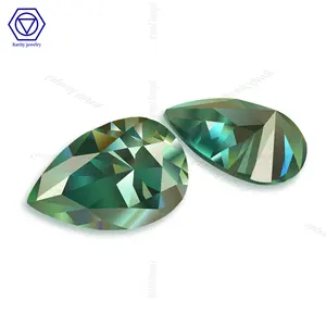 희귀 공장 저렴한 가격 수락 맞춤형 뉴스 디자인 컷 그린 공장 가격 moissanite 다이아몬드 보석