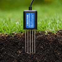 Capteur multi-paramètres du sol SW6 SOS SWIOTT IP68 RS485 Modbus RTU, transmetteur d'humidité du sol, de température, d'EC, de pH et de NPK