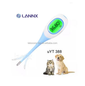 LANNX uYT 388 termómetro digital médico caballo cerdo vaca oveja perro gato temperatura termómetro veterinario animal Termometero - Product Image 3