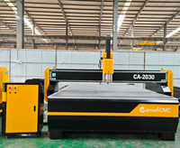 Routeur CNC 2030 à cadre épais, machine de gravure sur bois CNC à fonctionnement stable avec rail de guidage