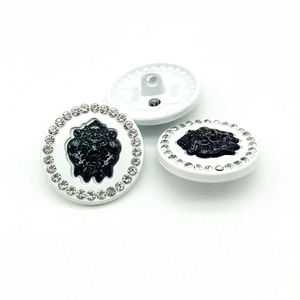 Nút Nhà Máy Tùy Chỉnh Thời Trang Cao Lớn Kim Loại Vòng Phẳng <span class=keywords><strong>Shank</strong></span> Nút Cho May Cho Áo Khoác - Product Image 4