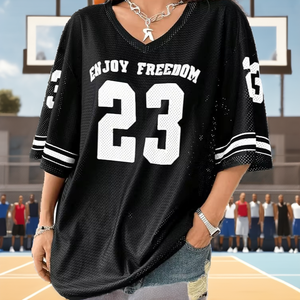 Tenues de sport personnalisées de qualité supérieure, imprimées sur mesure, pour le football, le baseball, le basketball, le streetwear, maillots courts en mesh respirant - Product Image 2