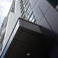 Revêtement PVDF Alucobond de 4mm Panneau de revêtement mural ACP Panneau composite moderne en alliage d'aluminium ignifuge pour matériaux extérieurs
