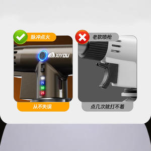 Encendedor de mano Xiyou, lanzallamas de gas butano, dispositivo de encendido a prueba de viento de metal para acampar al aire libre y encender fuego. - Product Image 2