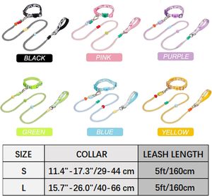 Eco-Friendly Luxury Simple Soft Durable Pet Leashes with <b>Scarf</b> and 100% Nylon for Outdoor Training and Night Safety - Product Image 6