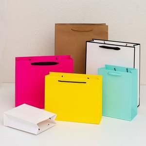 Bolsa de Papel para Regalos de Marca Famosa de Lujo KM, Impresa Personalizada, Precio Económico al por Mayor para Uso en Supermercados - Product Image 2