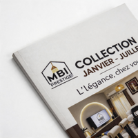 Brochure personnalisée imprimée en couleur, avec logo et texte sur mesure pour la promotion d'entreprise