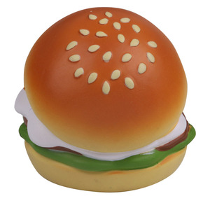 Pu Foam Burger <b>Squishy</b> Toy Slow Rebound Fidget Stress Relief For Kids 5 7 Years Unisex Gift - Product Image 4